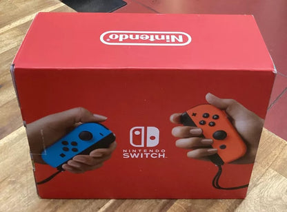 Nintendo Switch 32GB Bundle – Neon-Rot & Blau Joy-Cons